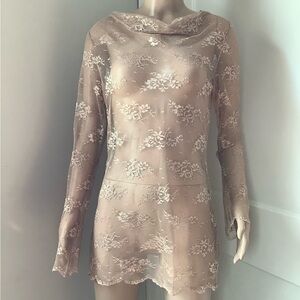 Vintage The Limited Lace Top, size small, extra small